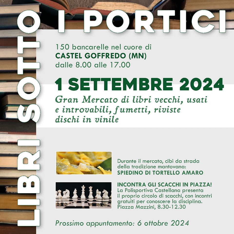 "Libri sotto i portici 2024" (1° settembre)