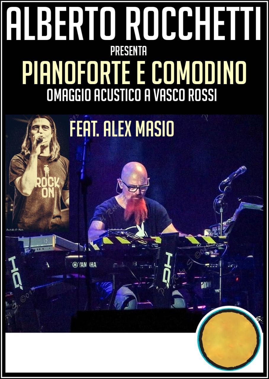 Alberto Rocchetti unplugged "Pianoforte e comodino" (10 novembre 2024)