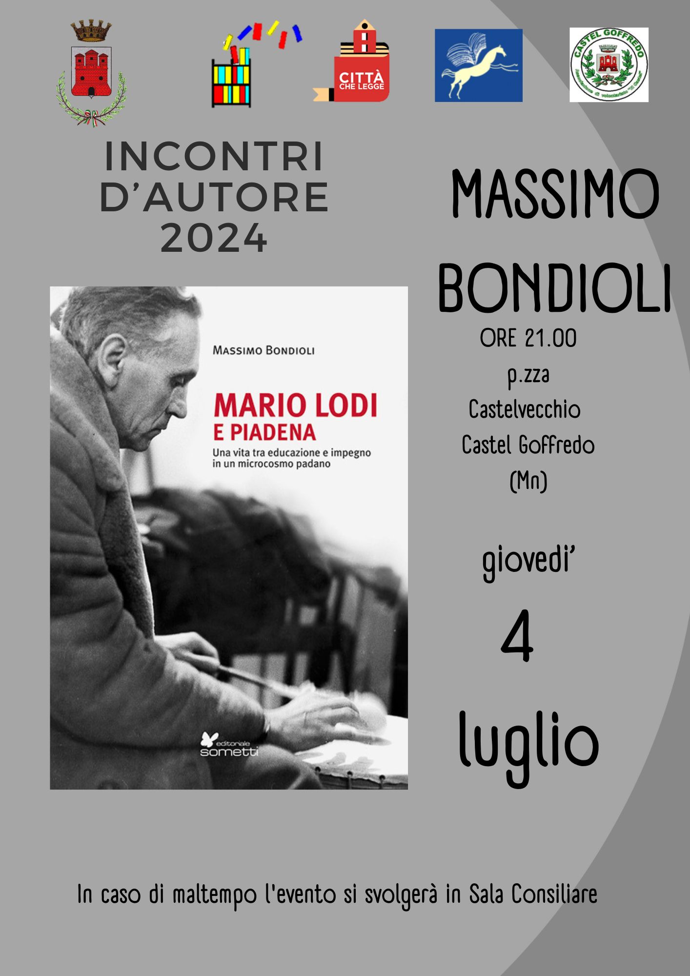 "Incontri d'autore 2024" (4 luglio)