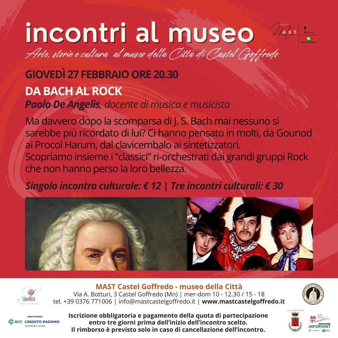 Da Bach al rock(27 febbraio 2025)