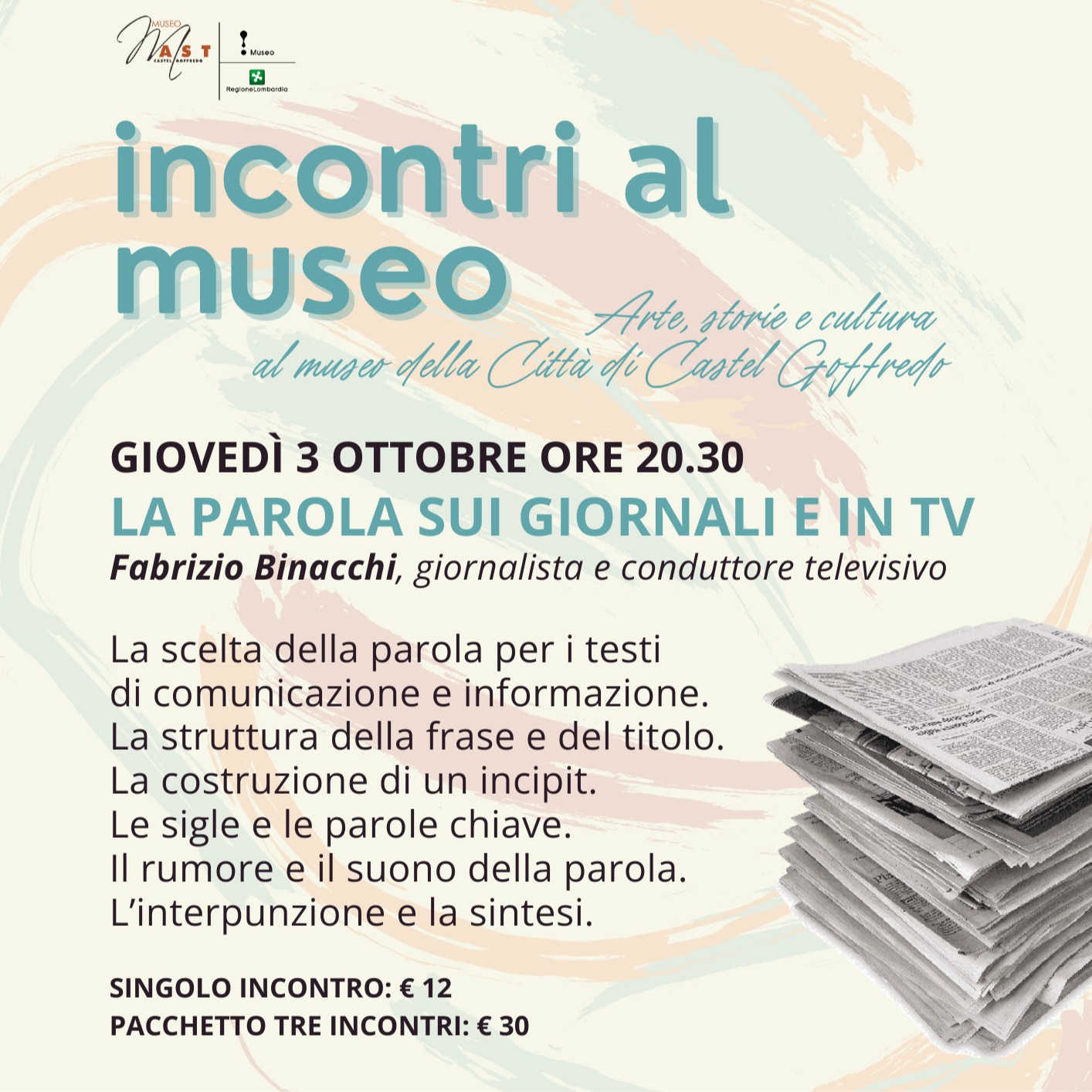 Incontri al museo(3 ottobre 2024)