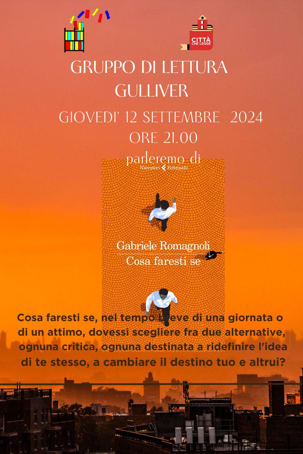 Riunione Gruppo di lettura Gulliver (12 settembre 2024)