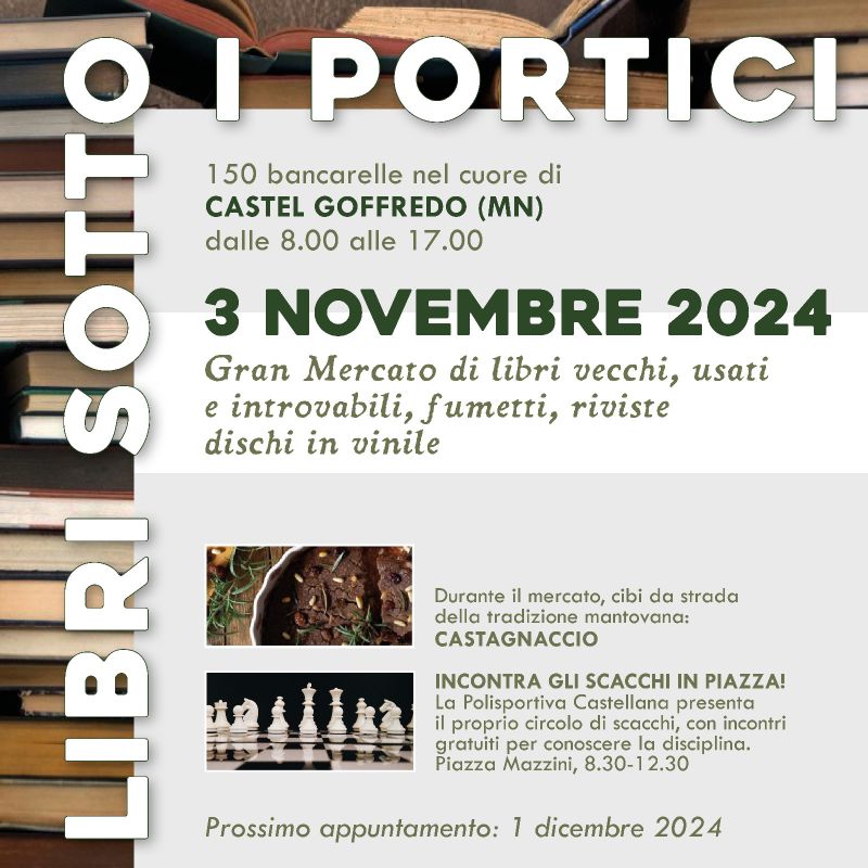 Libri sotto i portici (3 novembre 2024)