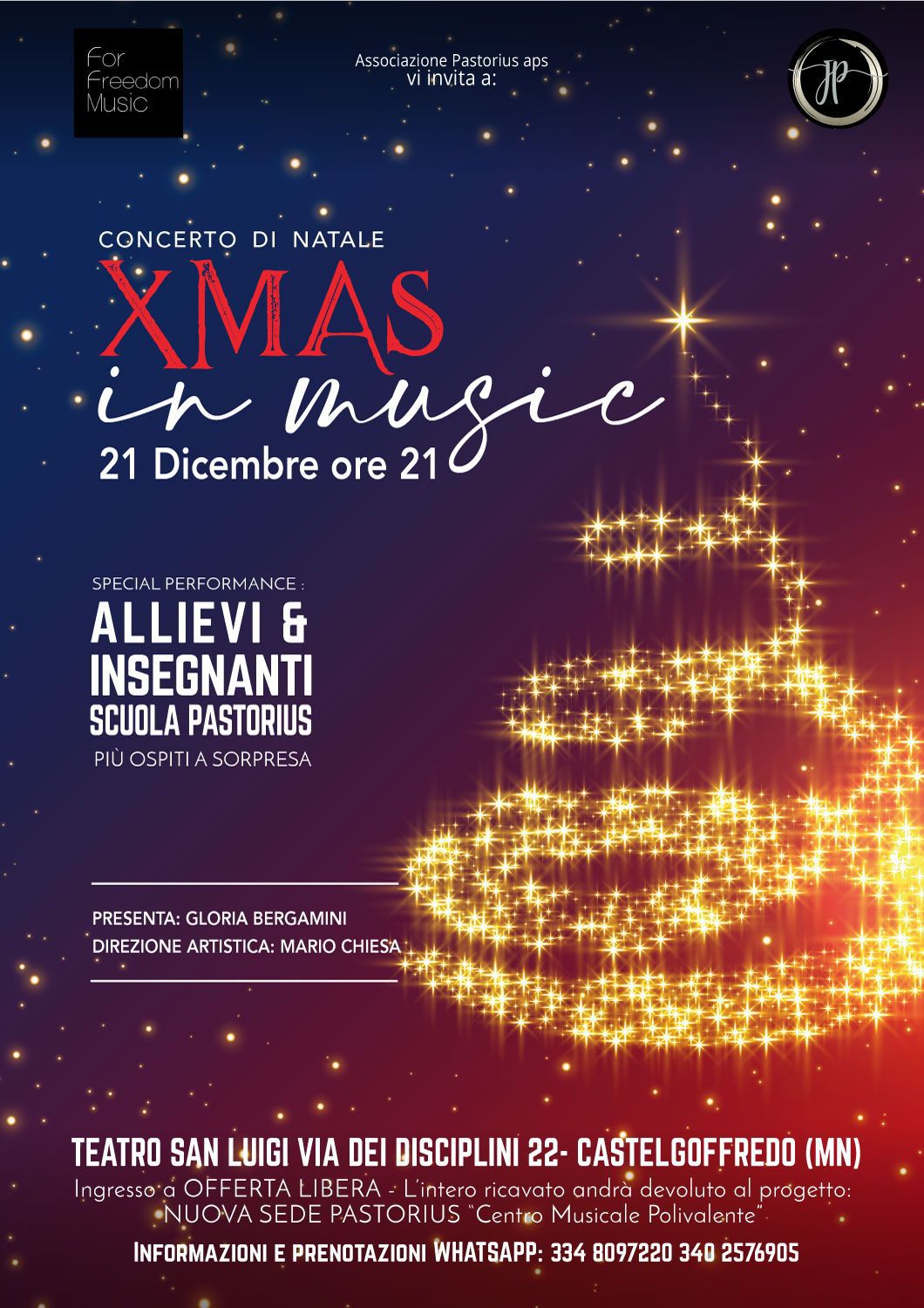 XMAS in music – Concerto di Natale Pastorius(21 dicembre 2024)