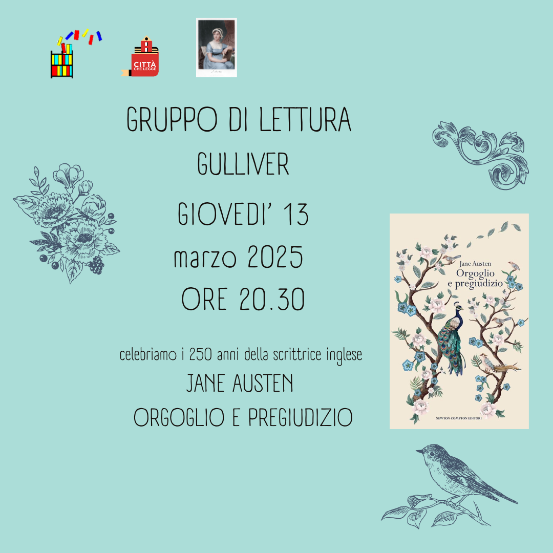 Riunione Gruppo di lettura Gulliver(13 marzo 2025)