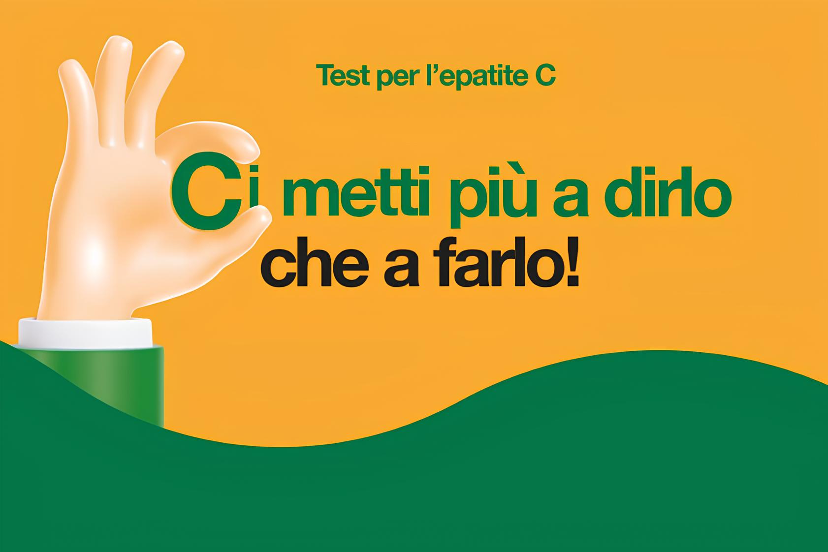 Screening gratuito per epatite C